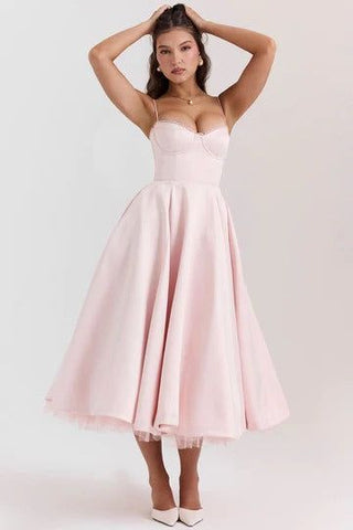MATILDA TULLE MIDI DRESS - Urban-Utopia
