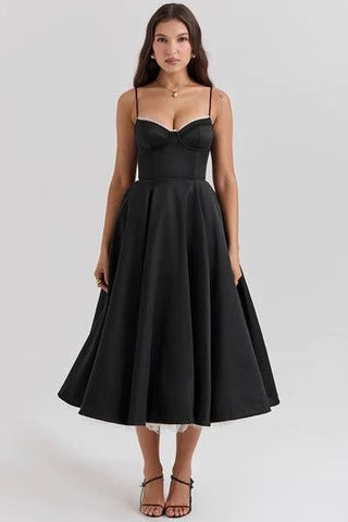 MATILDA TULLE MIDI DRESS - Urban-Utopia