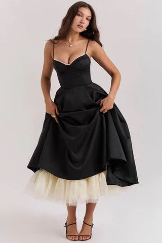 MATILDA TULLE MIDI DRESS - Urban-Utopia