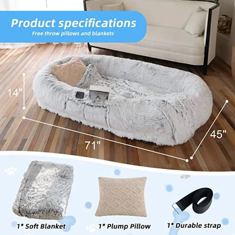 Me & Bestie Human Sized Napping Bed - Urban-Utopia