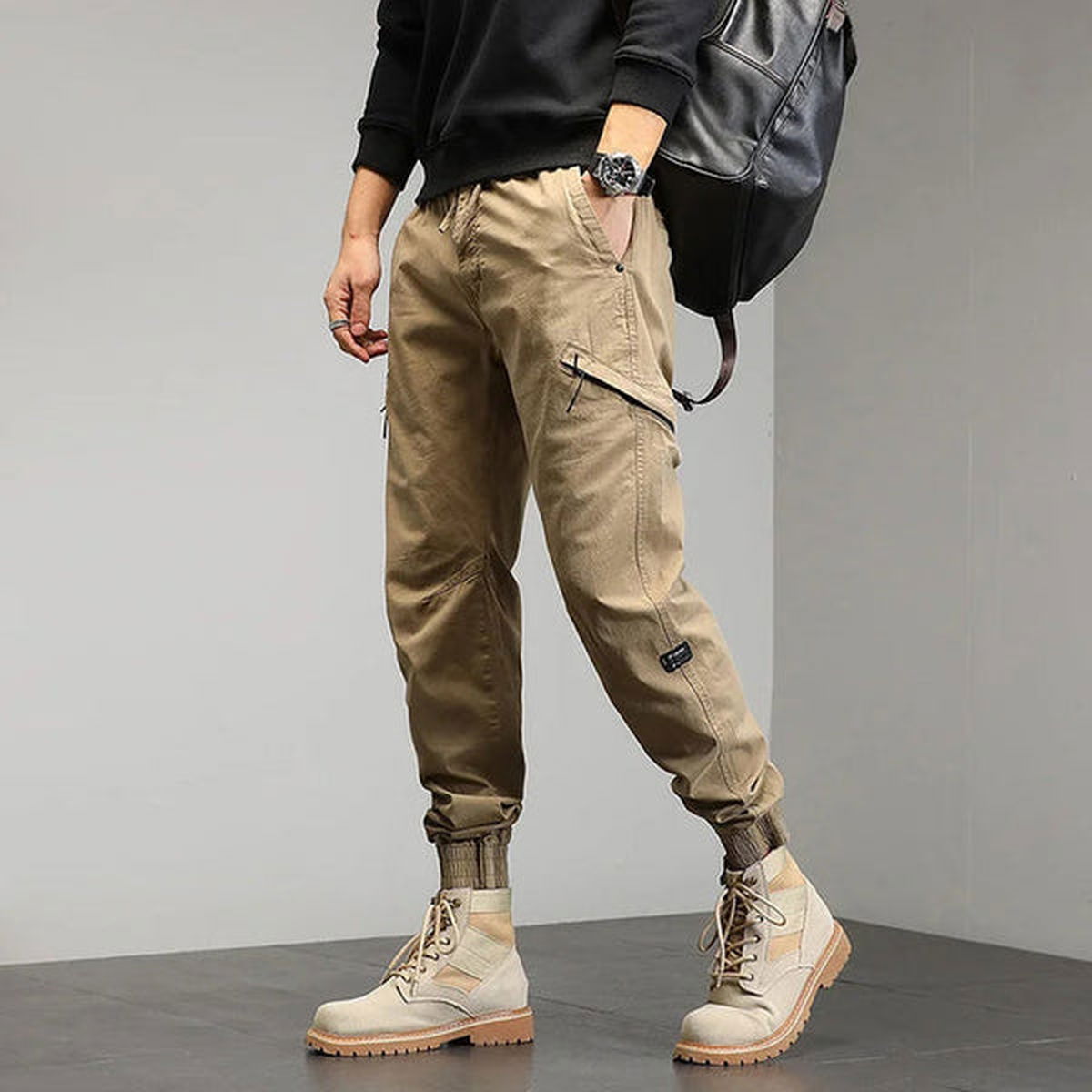 Multi-Pocket Casual Pants - Urban-Utopia