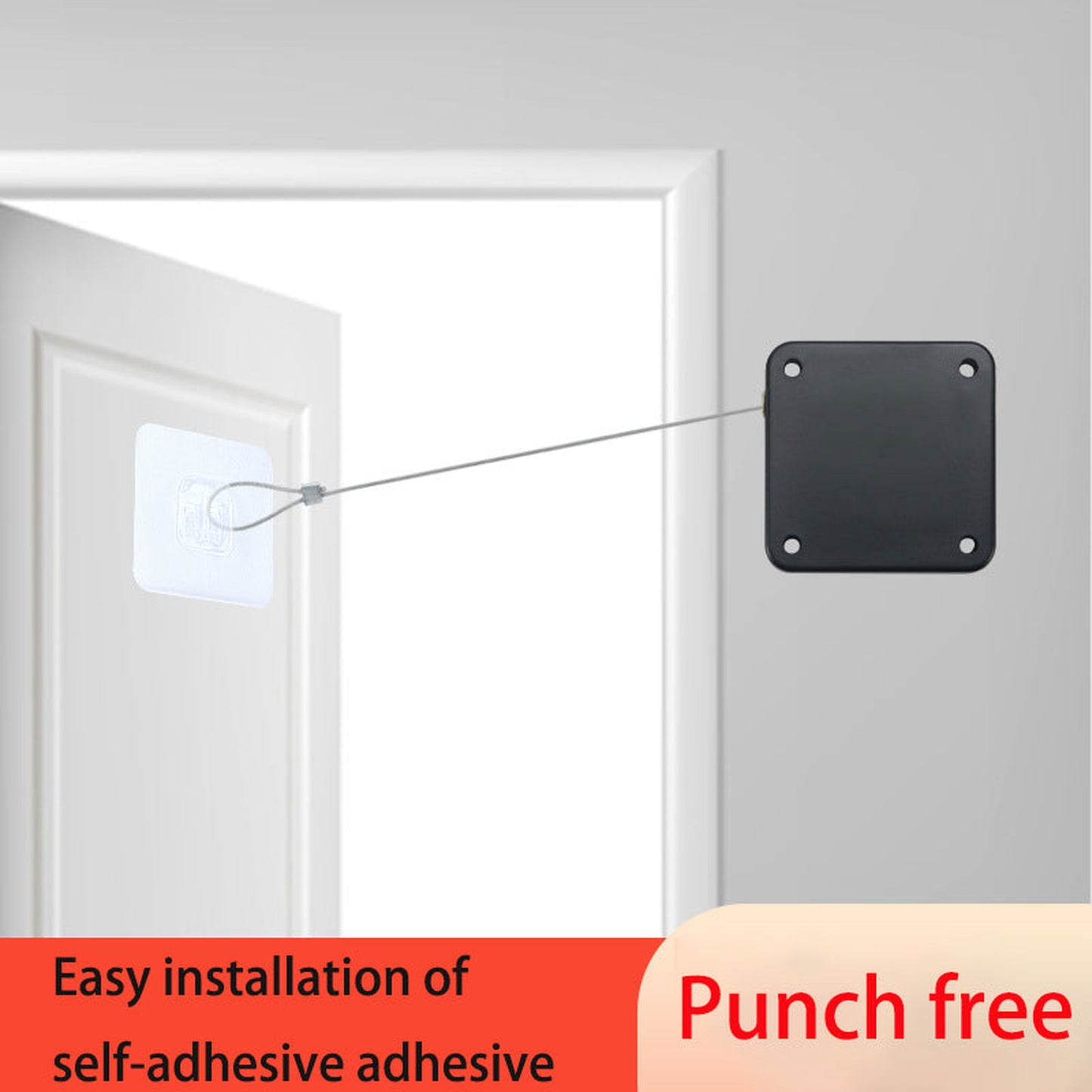 PUNCH-FREE AUTOMATIC DOOR CLOSER - Urban-Utopia