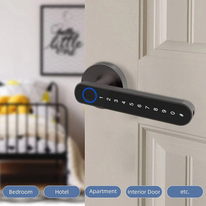 SecureTouch™ Smart Fingerprint Door Lock - Urban-Utopia