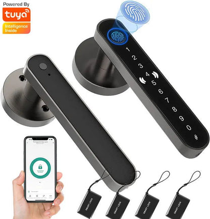 SecureTouch™ Smart Fingerprint Door Lock - Urban-Utopia