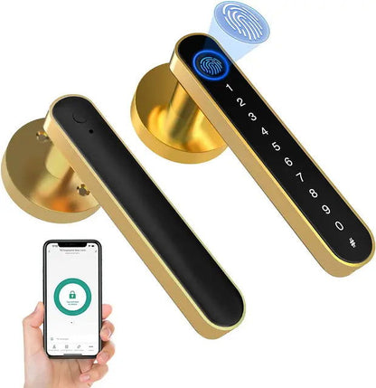 SecureTouch™ Smart Fingerprint Door Lock - Urban-Utopia