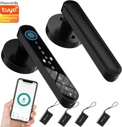 SecureTouch™ Smart Fingerprint Door Lock - Urban-Utopia