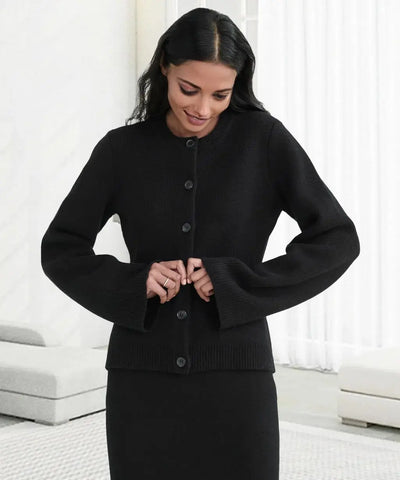 Ultra-Soft Button Cardigan - Urban-Utopia