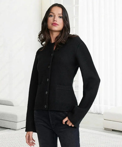 Ultra-Soft Button Cardigan - Urban-Utopia