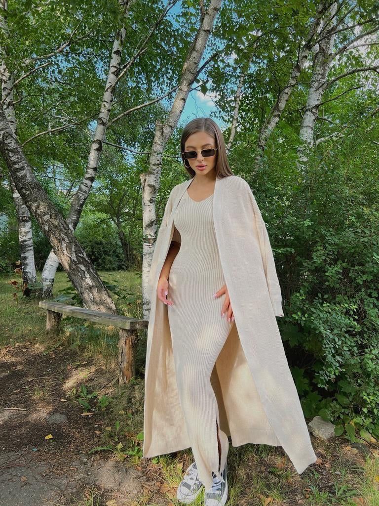 UrbanGal® Two Piece. Cardigan Set - Urban-Utopia