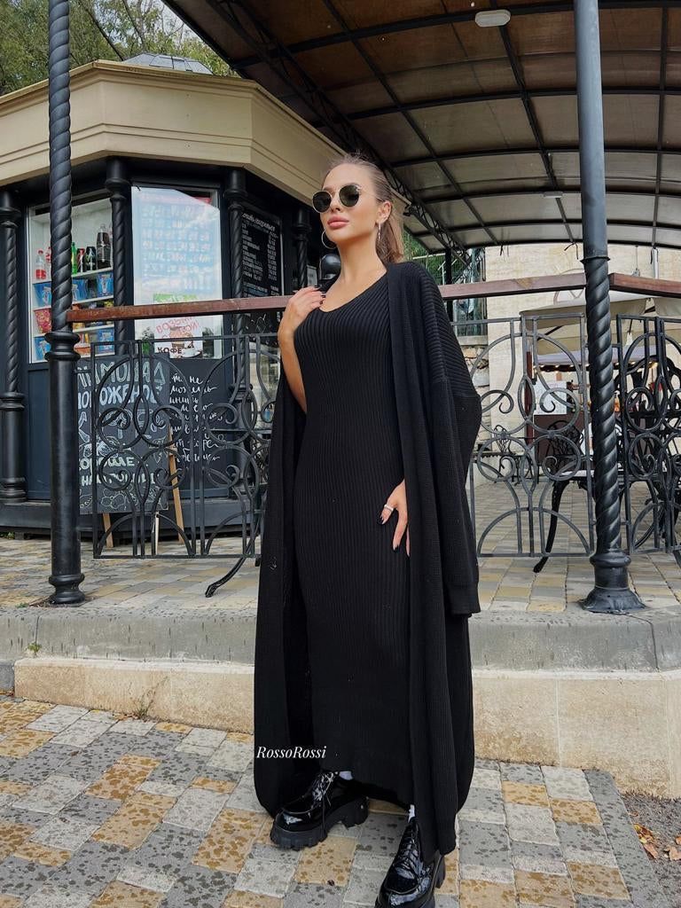 UrbanGal® Two Piece. Cardigan Set - Urban-Utopia